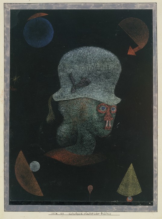 Paul Klee, Astrologisches Fantasie-Portrait (Astrologe,Portrait,Phantasie)