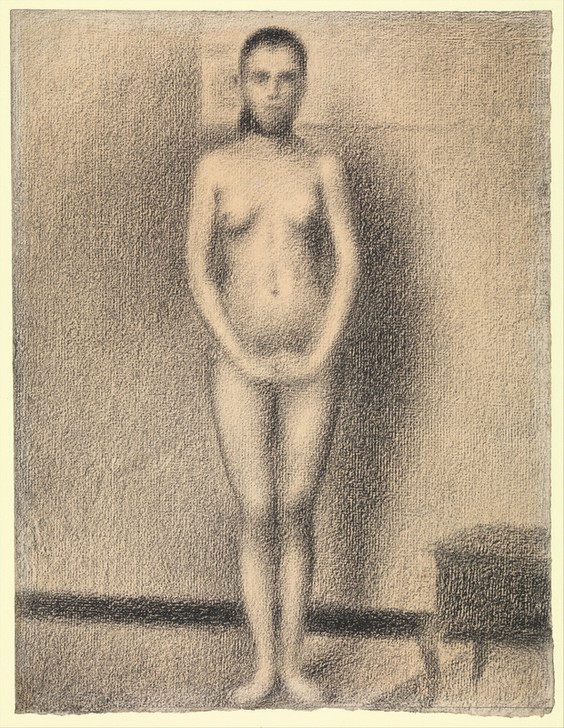 Georges Seurat, Study for "Poseuses"