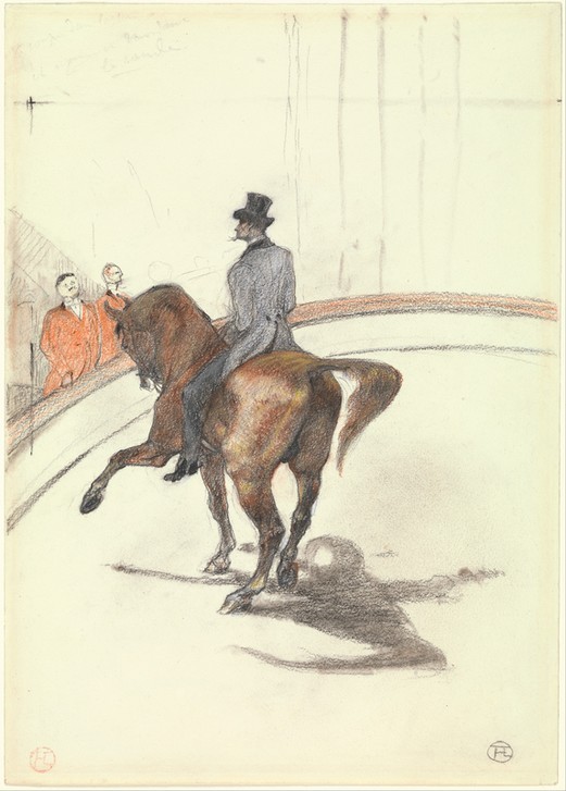 Henri de Toulouse-Lautrec, At the Circus: The Spanish Walk