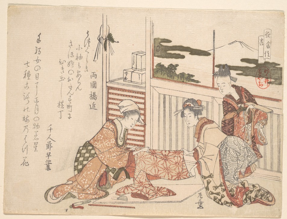 Katsushika Hokusai, Attire
