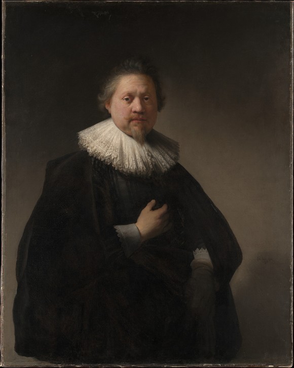 Rembrandt Harmenszoon van Rijn, Porträt eines Mannes, wahrscheinlich aus der Van Beresteyn Familie (Mann,Portrait)