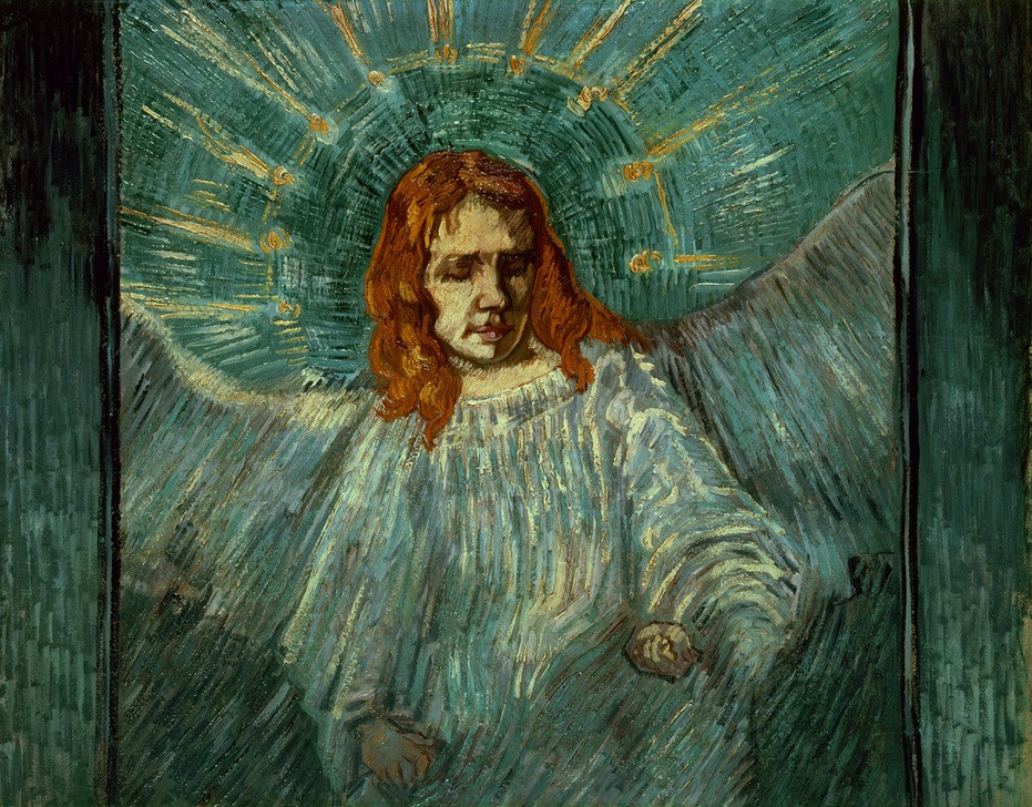 Vincent van Gogh, Der Engel (Christentum,Engel,Religion,Impressionismus,Niederländische Kunst)