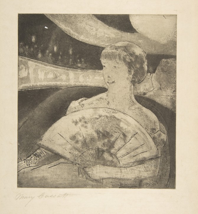 Mary Cassatt, In the Opera Box (No. 3)