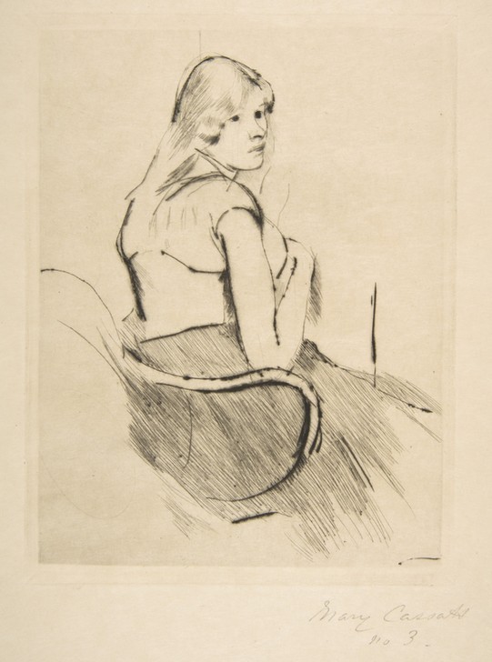 Mary Cassatt, En Déshabillé