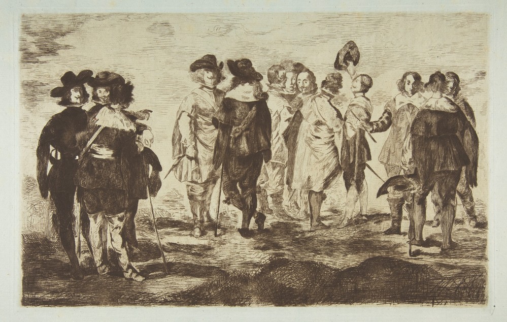 Edouard Manet, The Little Cavaliers, after "Velázquez"