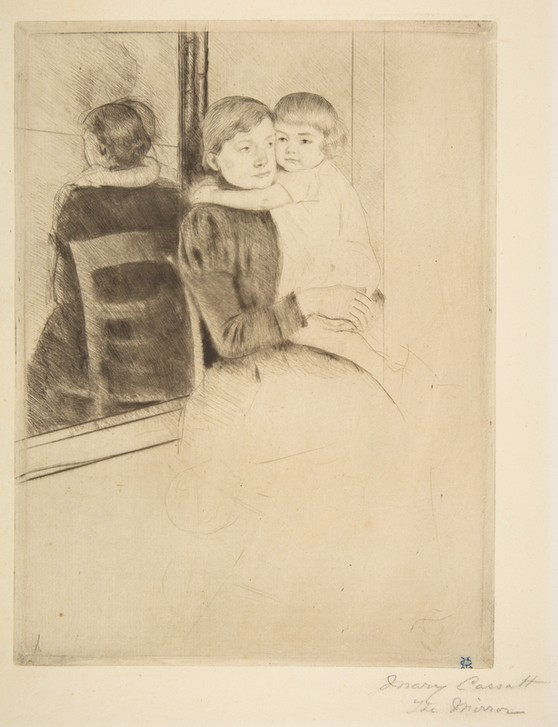 Mary Cassatt, The Mirror