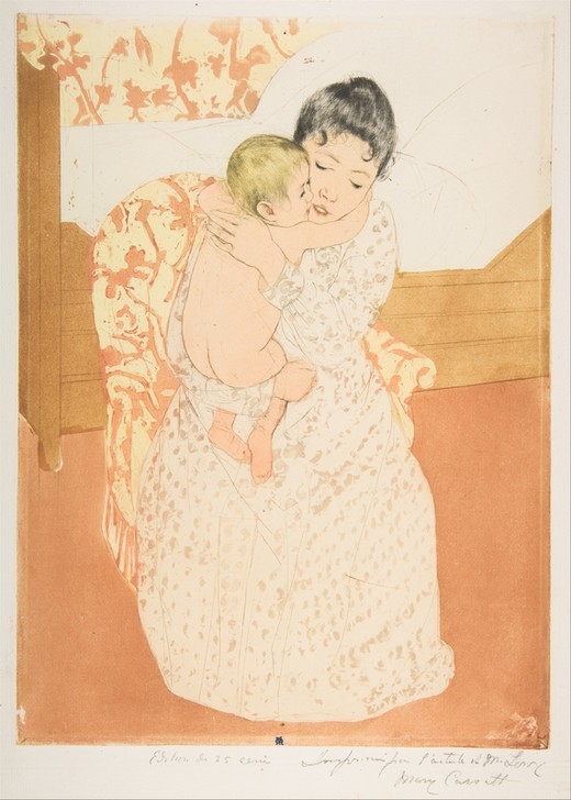 Mary Cassatt, Maternal Caress