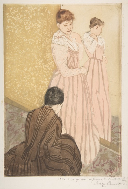 Mary Cassatt, The Fitting