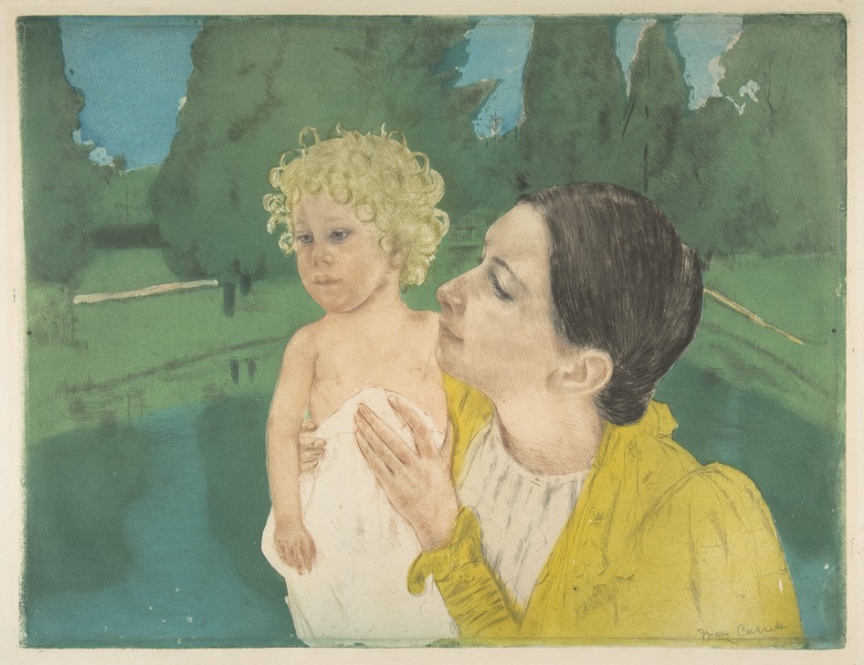 Mary Cassatt, By the Pond