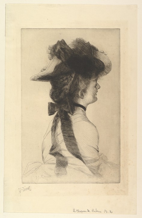 James Tissot (Jacques-Joseph), The Rubens Hat