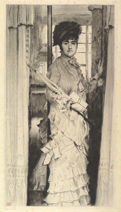 James Tissot (Jacques-Joseph), Portrait of Miss L...