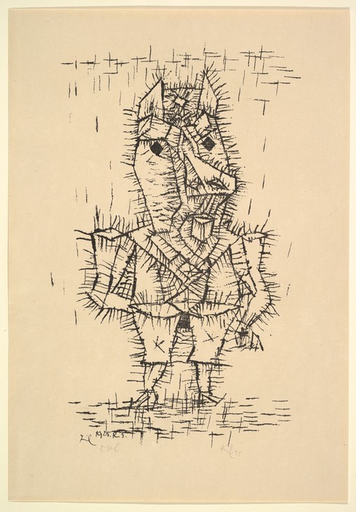 Paul Klee, Esel (Esel,Portrait,Schwarz Und Weiss)