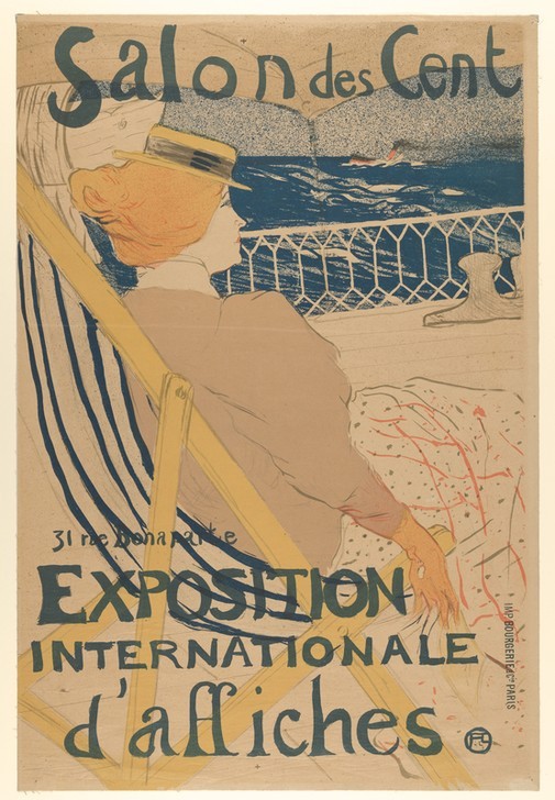 Henri de Toulouse-Lautrec, Salon des Cent: Exposition Internationale d'affiches