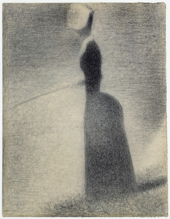 Georges Seurat, A Woman Fishing