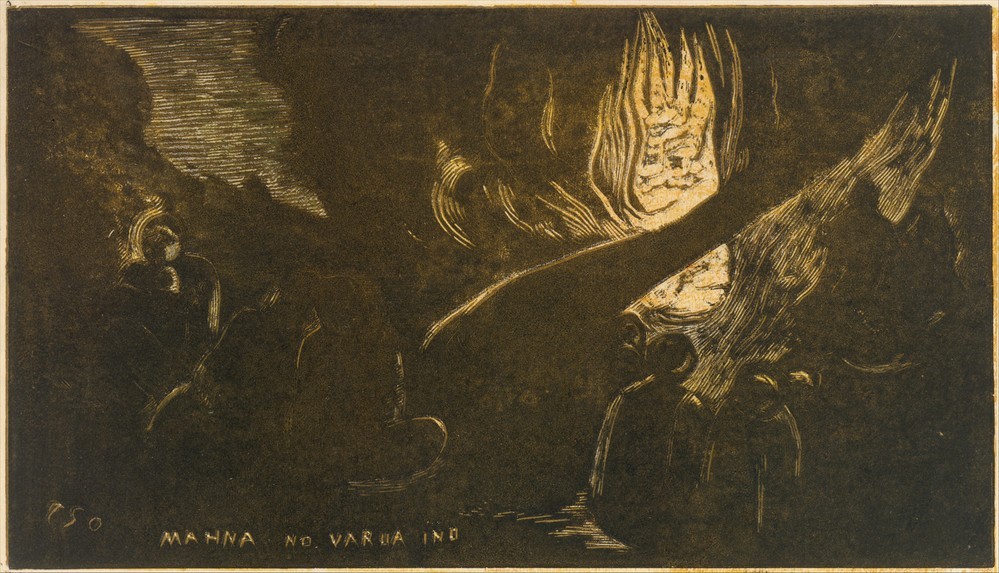 Paul Gauguin, The Devil Speaks (Mahna No Varua Ino)
