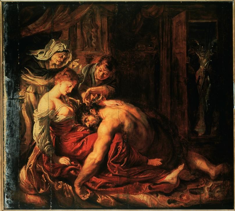 Peter Paul Rubens, Samson und Delila (Samson Und Delilah,Barock,Altes Testament,Bibel,Jüdisch-Christlich)
