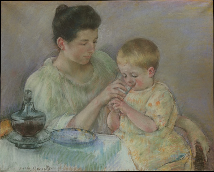 Mary Cassatt, Mother Feeding Child