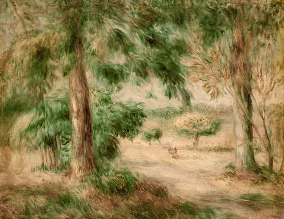 Pierre-Auguste Renoir, Paysage (Haus,Kunst,Landschaft,Impressionismus,Französische Kunst)
