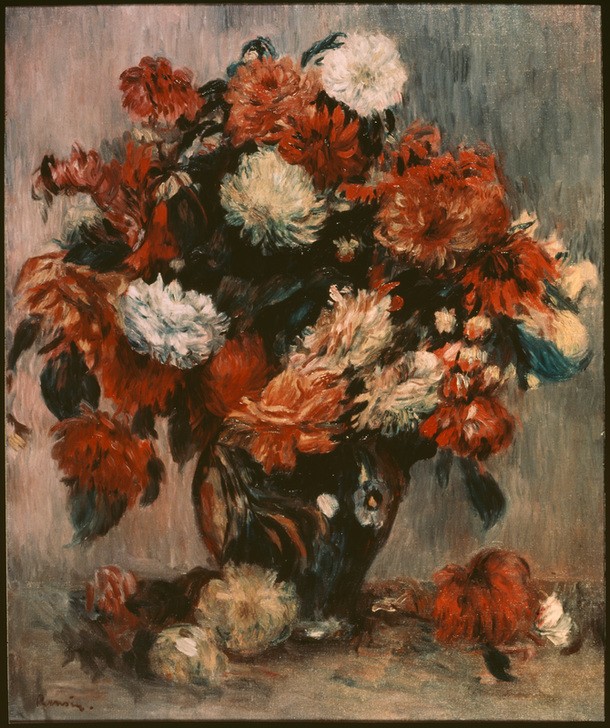 Pierre-Auguste Renoir, Grand bouquet de fleurs (Kunst,Impressionismus,Stillleben,Blumenstrauss,Französische Kunst,Blume)
