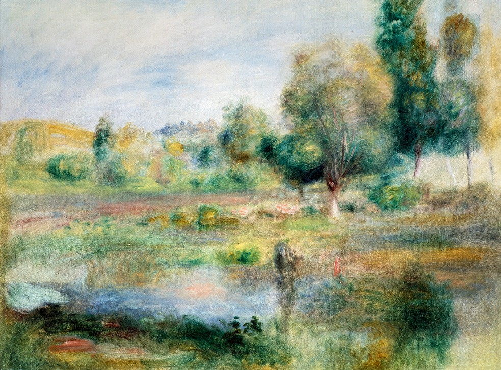 Pierre-Auguste Renoir, Paysage (Kunst,Landschaft,Impressionismus,Französische Kunst)