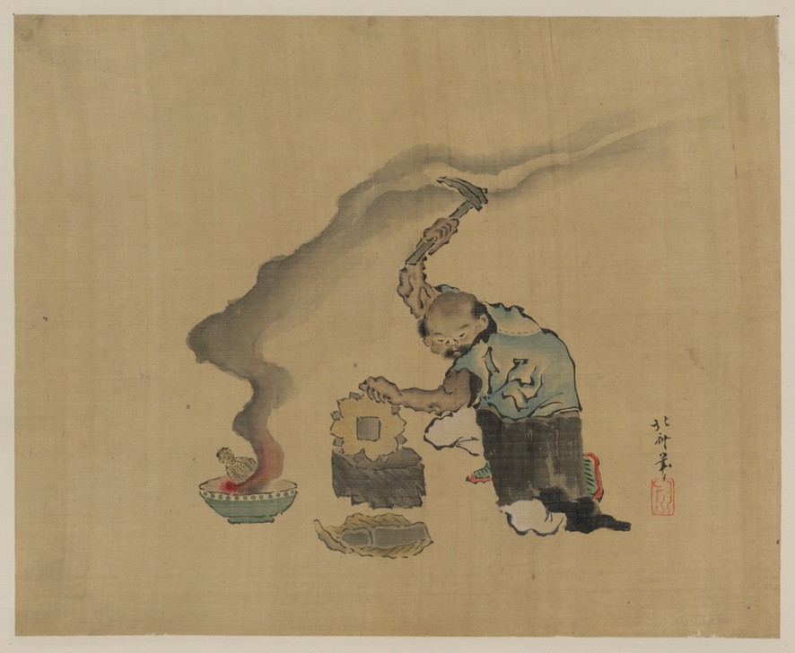 Katsushika Hokusai, Hokusai (Katze (Tier),Kunst,Mann,Völkerkunde,Japanische Kunst)