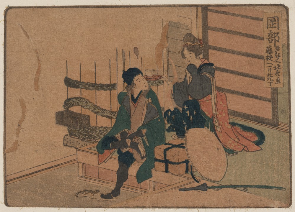 Katsushika Hokusai, Okabe (Frau,Kunst,Völkerkunde,Japanische Kunst)