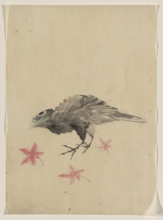 Katsushika Hokusai, Bird (Kunst,Völkerkunde,Vogel,Japanische Kunst)