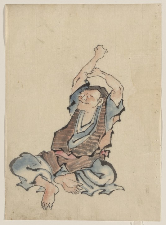 Katsushika Hokusai, Man (Kunst,Mann,Völkerkunde,Japanische Kunst)