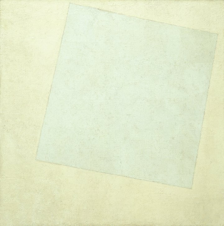 Kasimir Malewitsch, Suprematist Composition. White on White (Russische Kunst,Weiss (Farbe))
