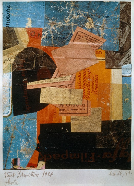 Kurt Schwitters, Mz 26,41 okola (Dadaismus,Deutsche Kunst,Kunst,Typographie)