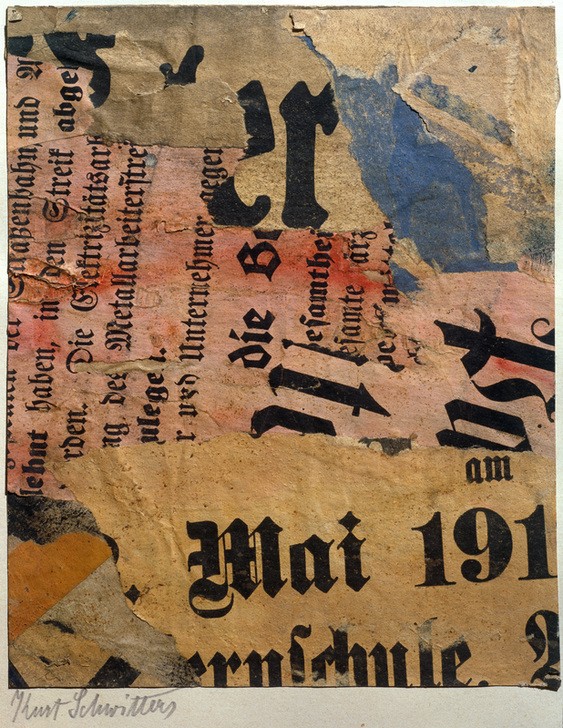 Kurt Schwitters, Mai 191 (Arbeiterbewegung,Dadaismus,Deutsche Kunst,Kunst,Mai,Streik,Weimarer Republik,Typographie)