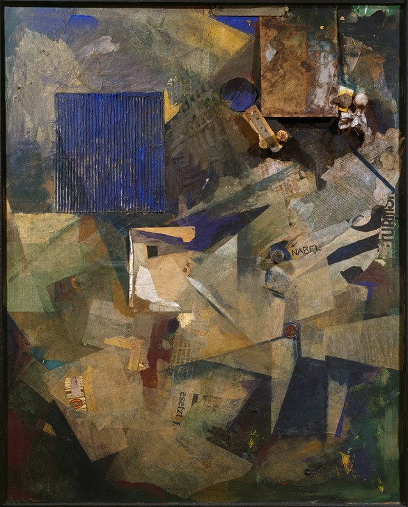Kurt Schwitters, Das Haarnabelbild (Dadaismus,Deutsche Kunst,Kunst,Weimarer Republik)