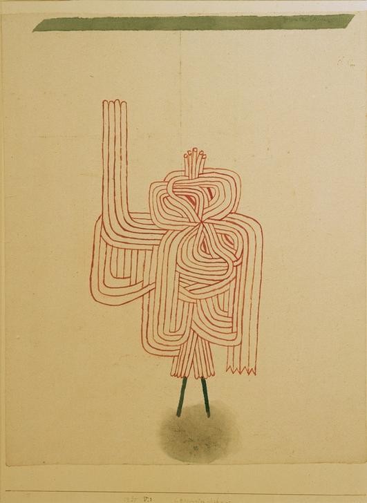 Paul Klee, Gespenster-Schwur (Bauhaus,Gespenst,Kunst,Magie,Esoterik,Aberglaube,Schweizerische Kunst,Schwur)