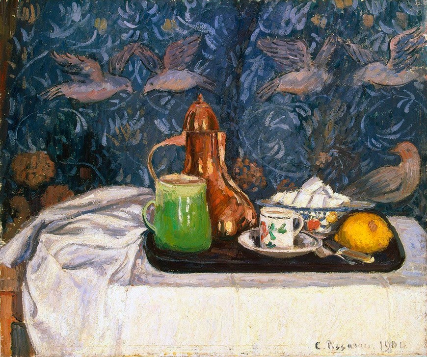 Camille Pissaro, Still Life with a Coffee Pot