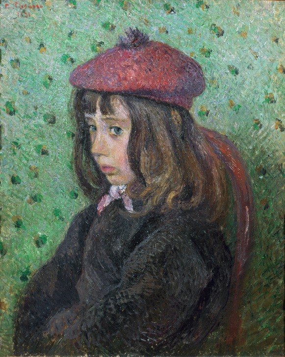 Camille Pissarro, Felix Pissarro, Sohn des Malers (Portrait)