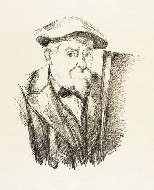 Paul Cézanne, Self-portrait (Kunst)