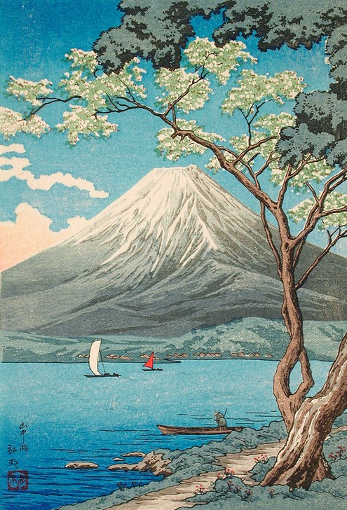 Takahashi Hiroaki, Der Fujisan vom Yamanaka-See 