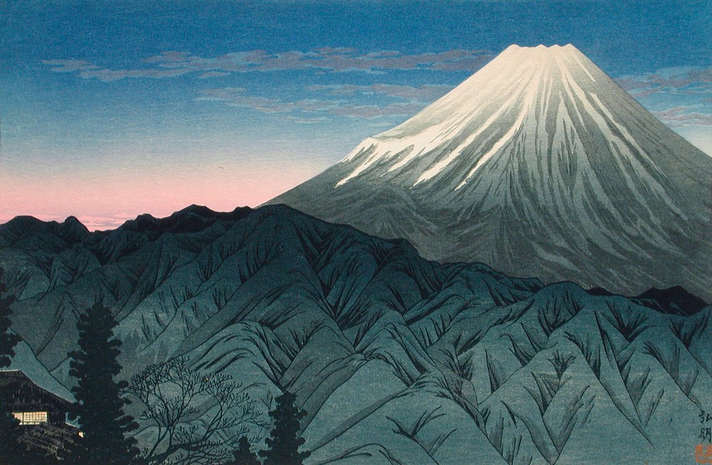 Takahashi Hiroaki, Der Fujisan von Hakone aus gesehen 