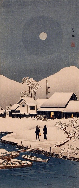 Takahashi Hiroaki, Schnee bei Nipponmatsu 