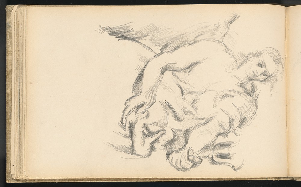 Paul Cézanne, Study of an Angel in Rubens’ “The Prophet Elijah”, 1892/1895 (Kunst)