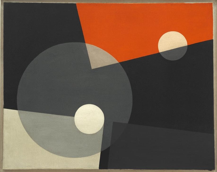 Laszlo Moholy-Nagy, Am 7 (26) (Bauhaus,Geometrie,Kunst,Geometrisch,Abstrakte Kunst,Ungarische Kunst,Kreis,Form)