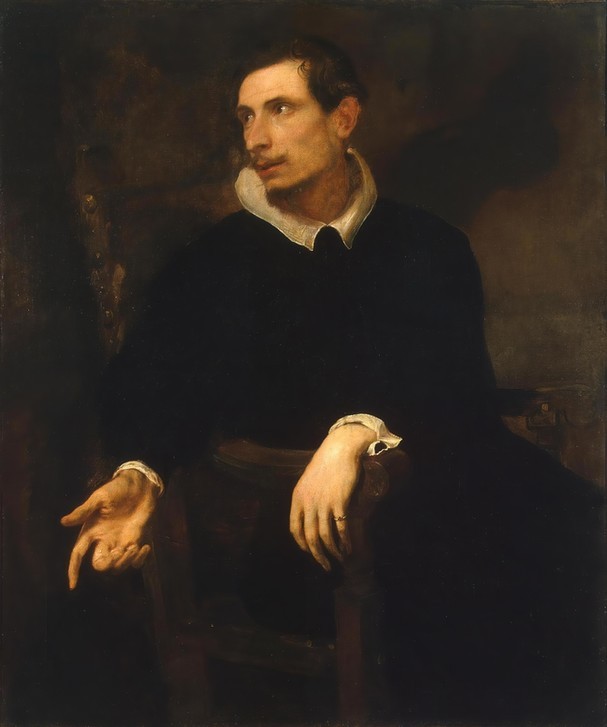 Anthonis van Dyck, Portrait of Virginio Cesarini  (Öl,Europäische Kunst)