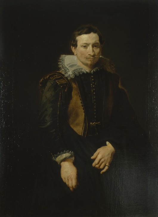 Anthonis van Dyck, Portrait of a Young Man (Öl,Europäische Kunst)