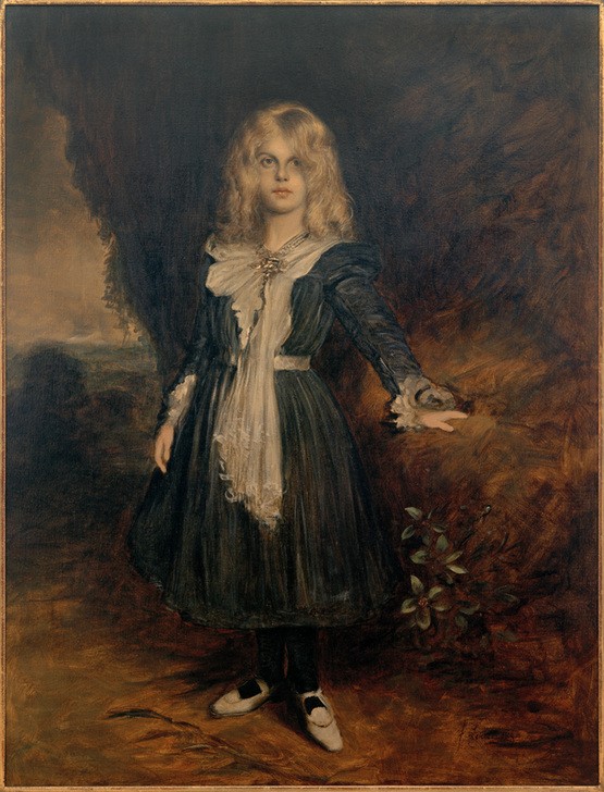 Franz von Lenbach, Bildnis der Tochter Marion  (Persönlichkeiten)