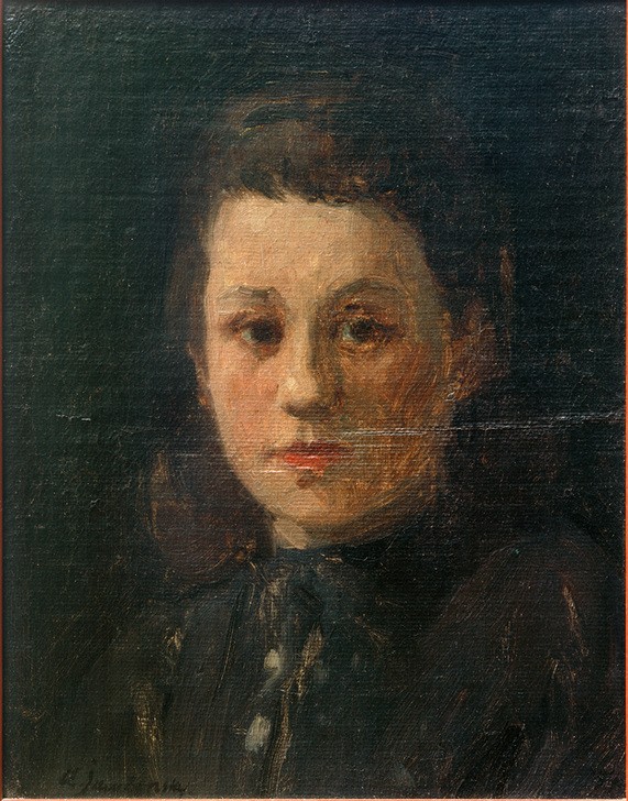 Alexej von Jawlensky, Helene, Jugendporträt  (Mensch und Gesellschaft