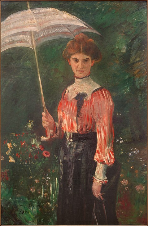 Lovis Corinth, Frau Halbe  (Mensch und Gesellschaft