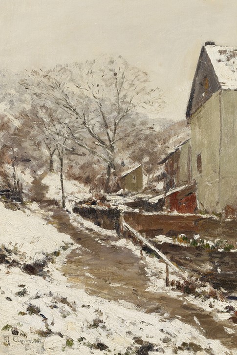 Max Clarenbach, Erster Schnee (WINTER, SCHNEE, SONDERBUND)