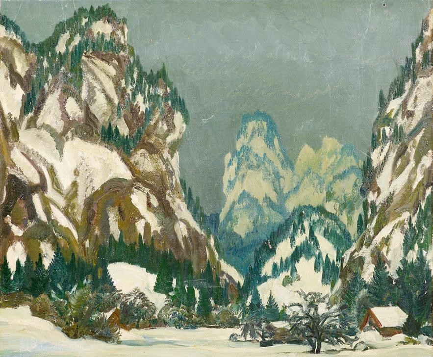 Max Clarenbach, Unbekannt (KUNST, LANDSCHAFT, WINTER)