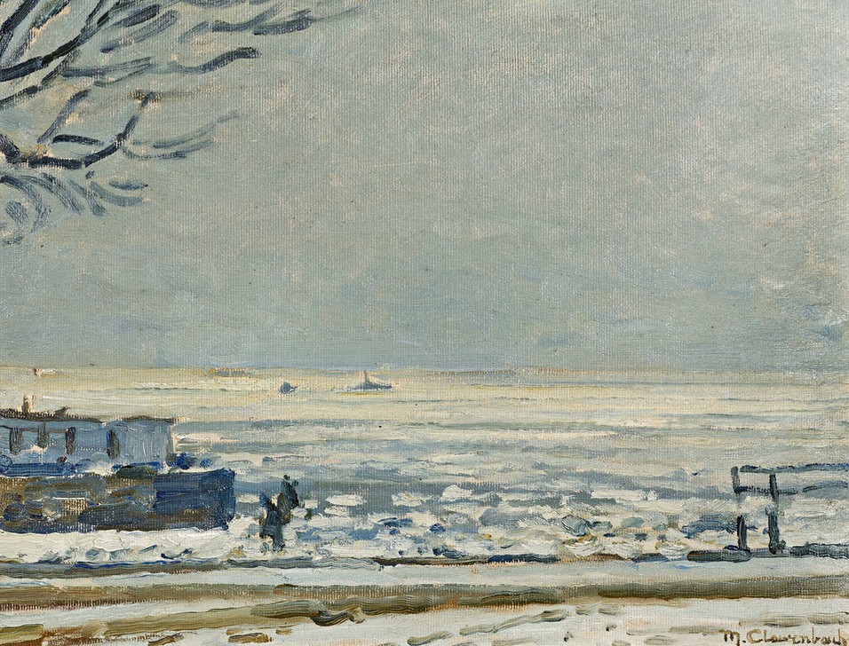 Max Clarenbach, Am Nordseestrand (KÜSTE, SEE, STUDIE, SONDERBUND)