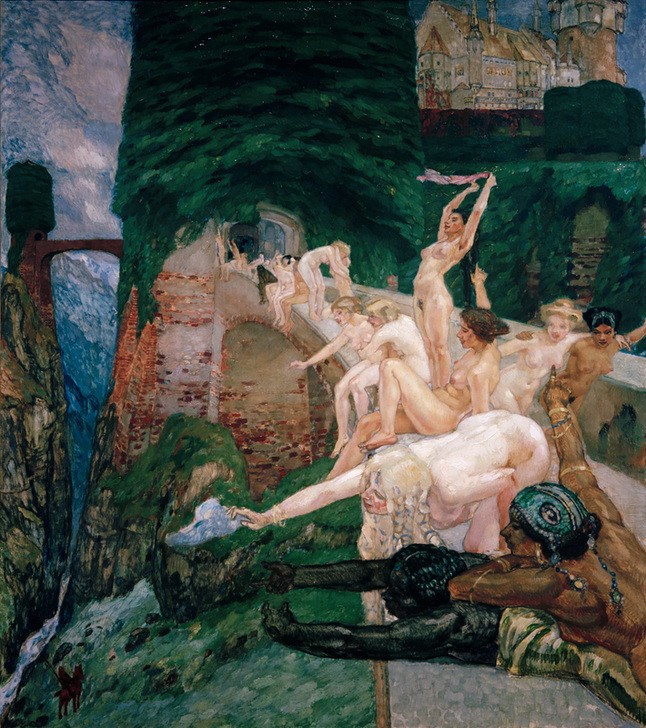Leo Putz, Parzival  (Kultur und Unterhaltung,  Wunschgröße, Impressionismus, Klassische Moderne, Wohnzimmer,)